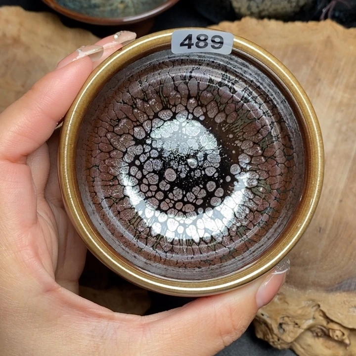 茶盏建窑建盏主人杯489