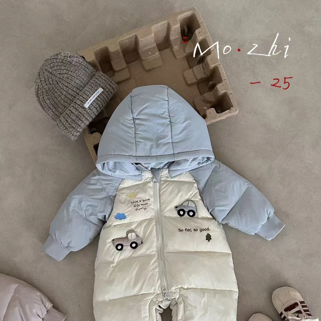 56370-MZ小汽车羽绒爬服