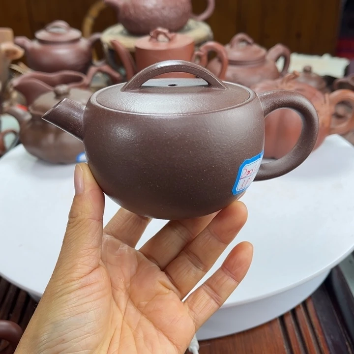 紫砂茶壶紫砂花茶