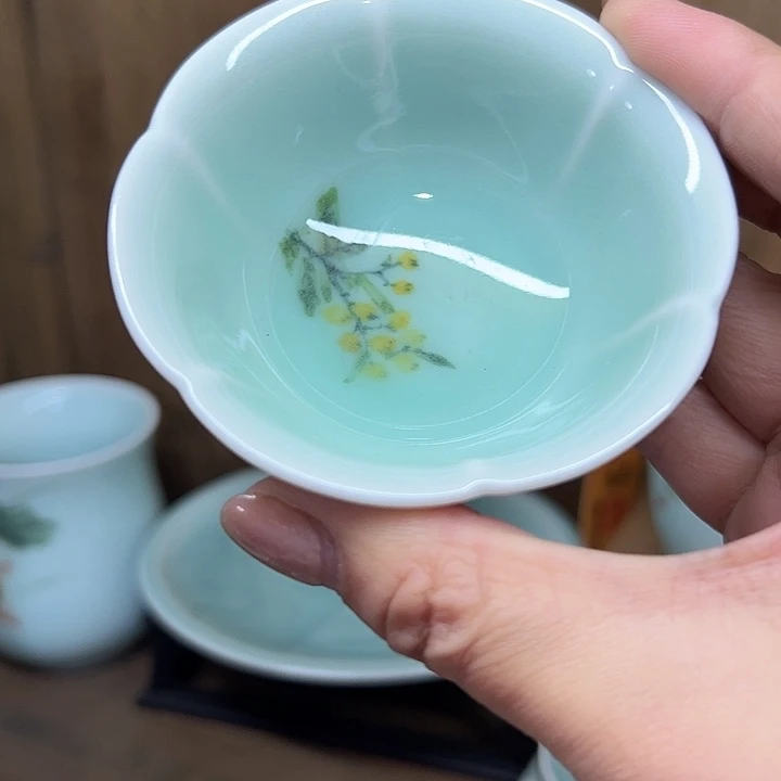 龙泉敬悦青瓷品茗杯