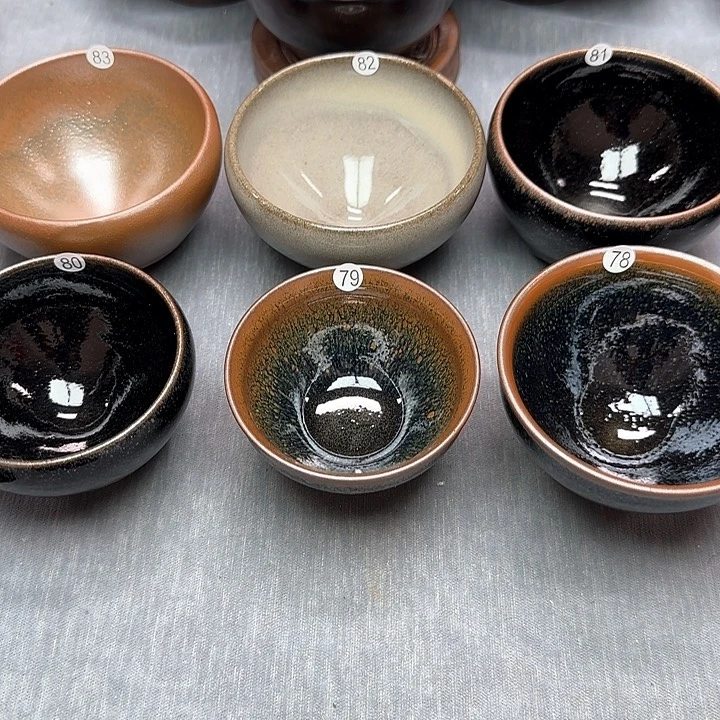 茶盏苍*白印春堂柴烧建盏