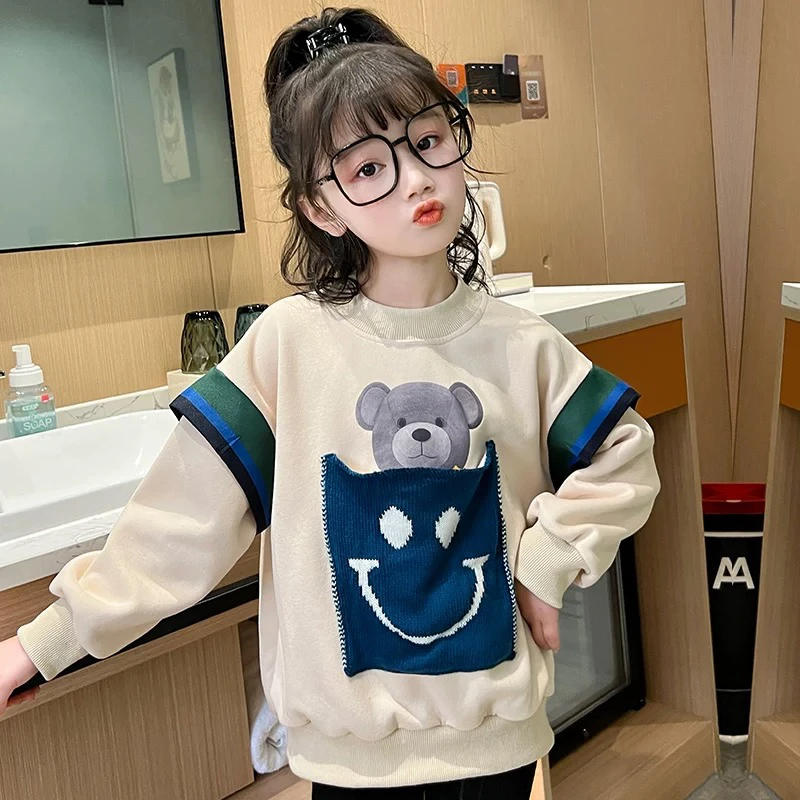 271哈哈家 特价 女童秋季洋气百搭卫衣