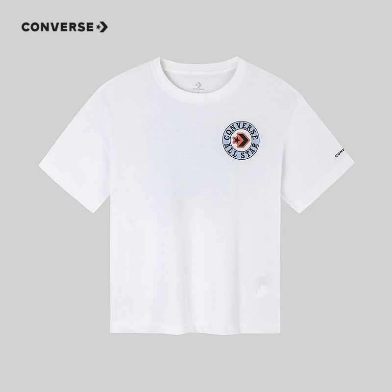 Converse匡威儿童上装短袖超酷舒适休闲时尚圆领短袖T恤CV2422021