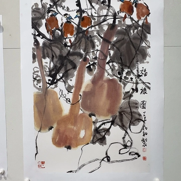 国画王佰如老师作品