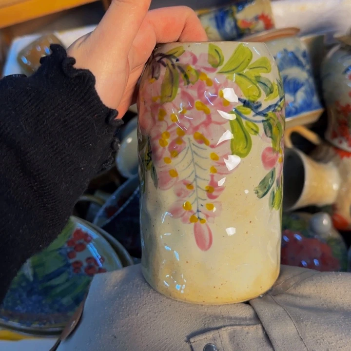 瓷片景德镇陶瓷手工手绘