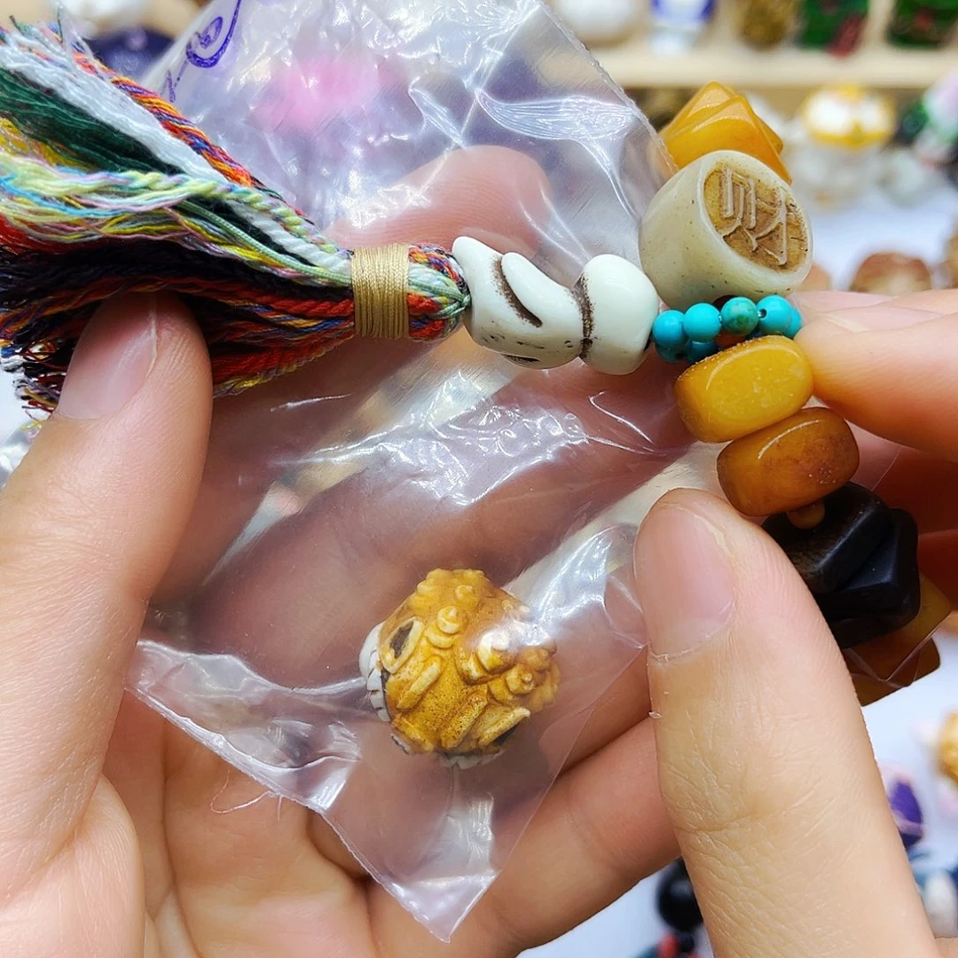 其他鹿骨手工打磨配饰