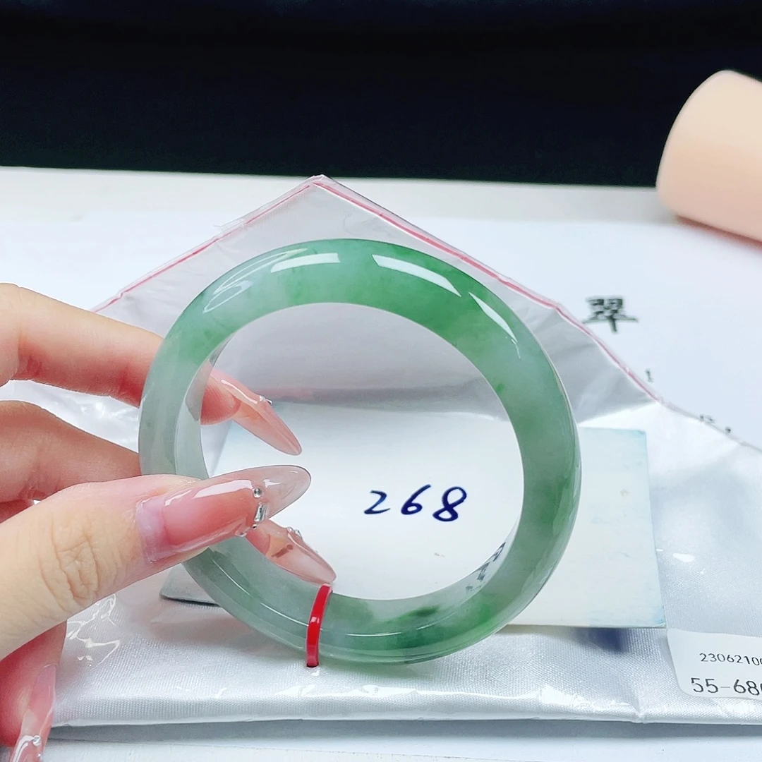 翡翠未镶嵌手镯55