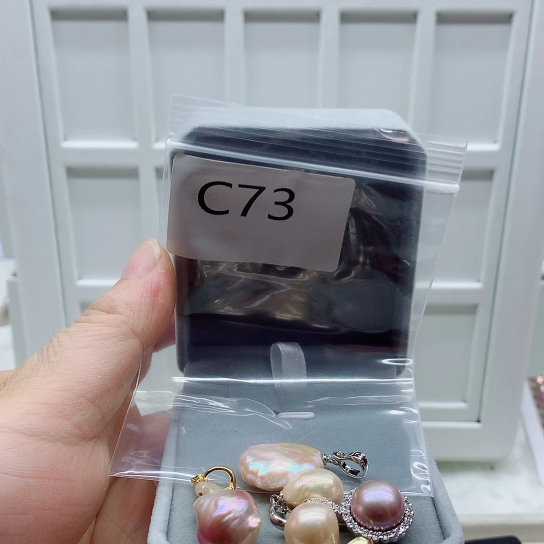 合金吊坠(不含链)淡水珍珠