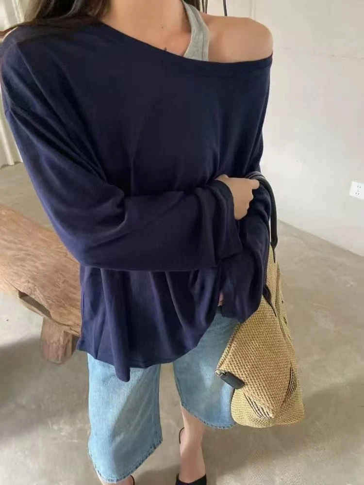 韩国代购.  Call my name   显薄达人  真两件防晒  T恤L25051013