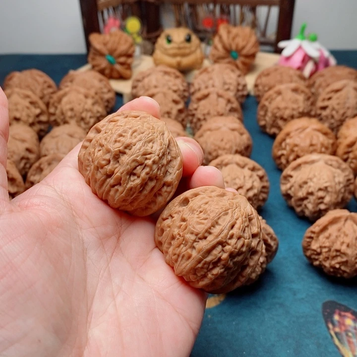 文玩核桃把件铁锤37