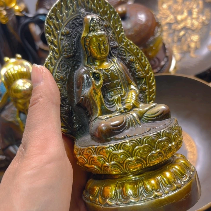 铜器摆件收收藏藏