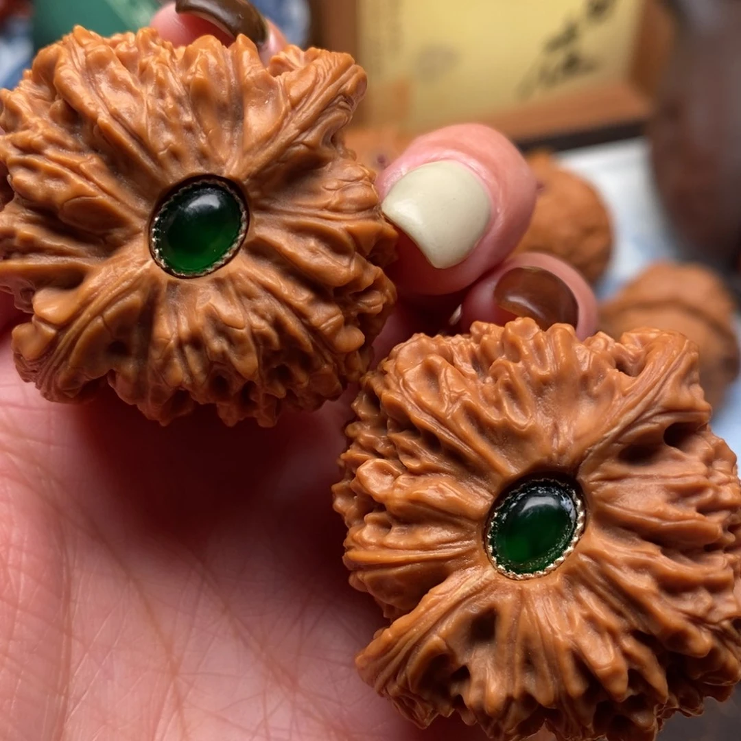 把件文玩核桃43尺寸全品南江石