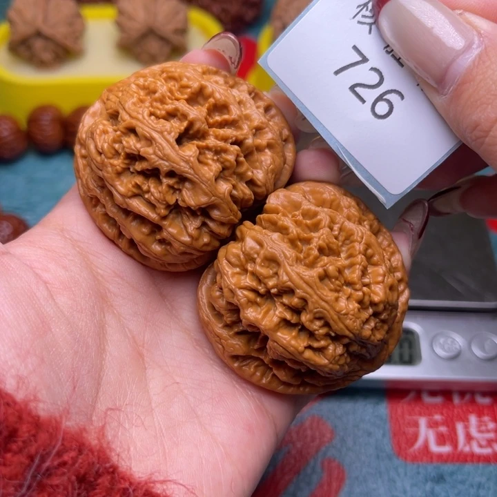 文玩核桃把件大粗筋46.726