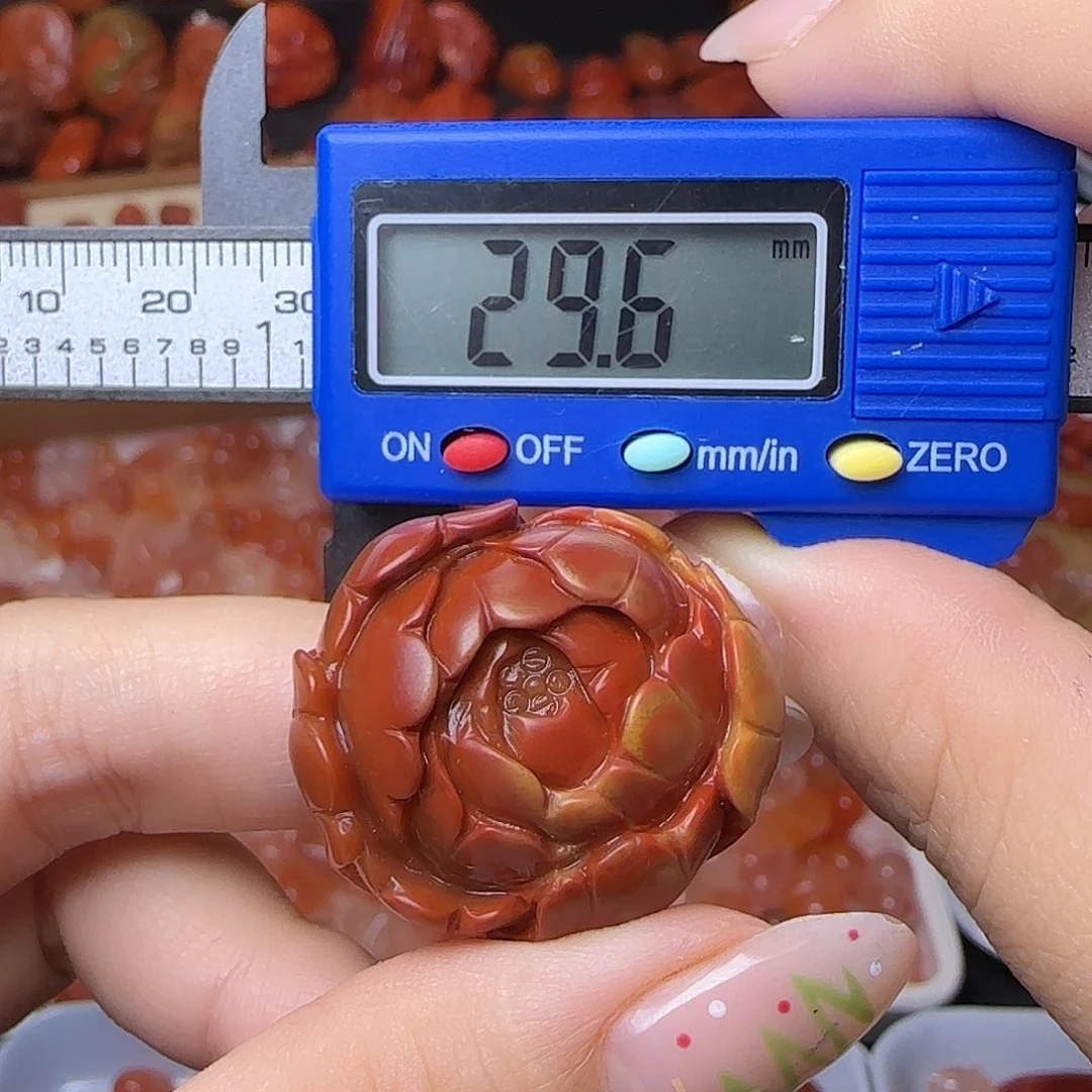 南红玛瑙未镶嵌颈饰