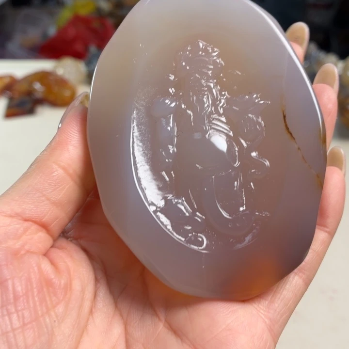 玛瑙/玉髓未镶嵌吊坠(不含链)