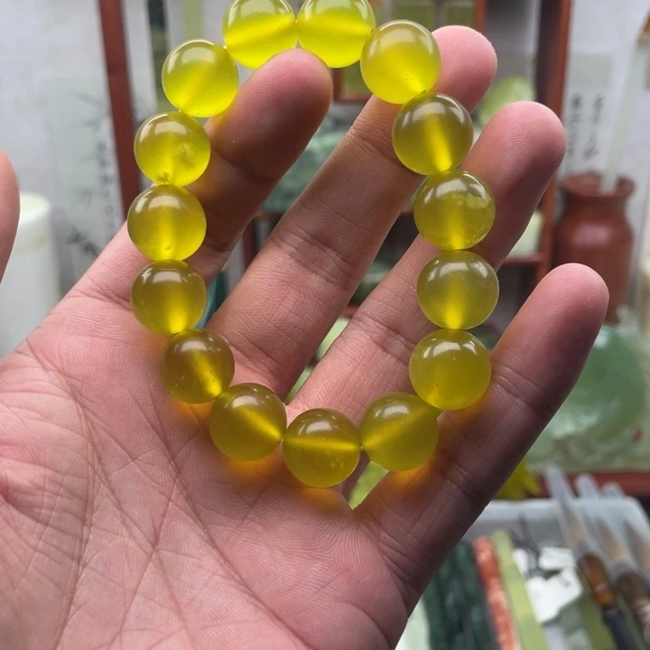 岫玉未镶嵌四大名玉手串