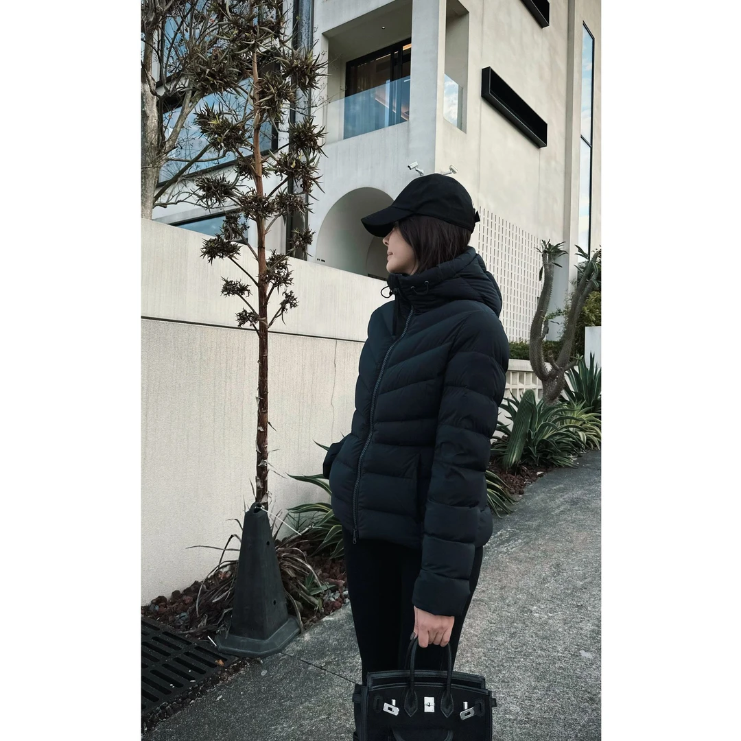 MBNL-F”简调鹅系“ 轻量化重工绗线保暖连帽鹅绒服 秦磊XM-XYR3570