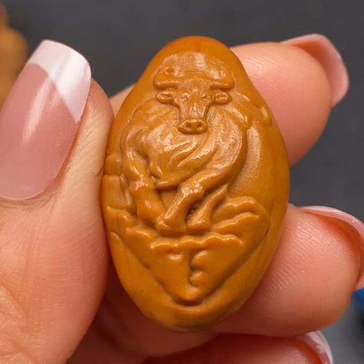 猴头核桃吊坠猴头虎头