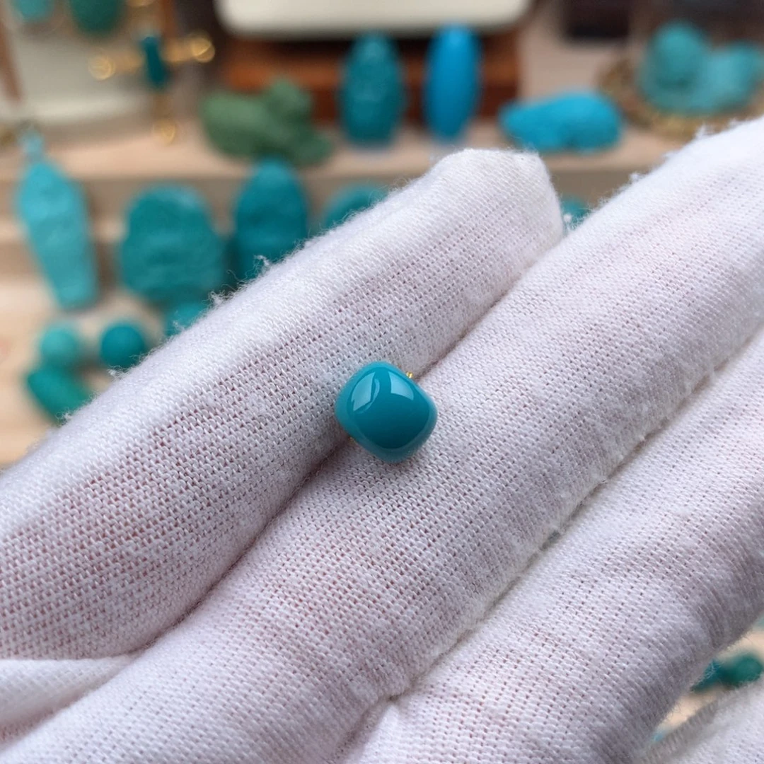 绿松石未镶嵌老型卡7.5