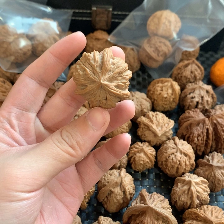 伯***韦把件文玩核桃玉溪