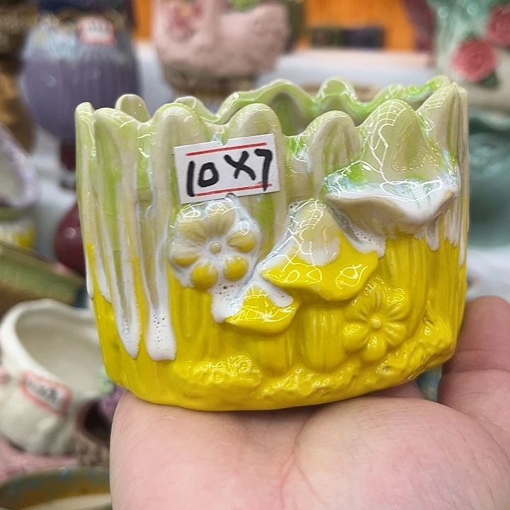 多肉植物陶瓷花盆9.99包邮