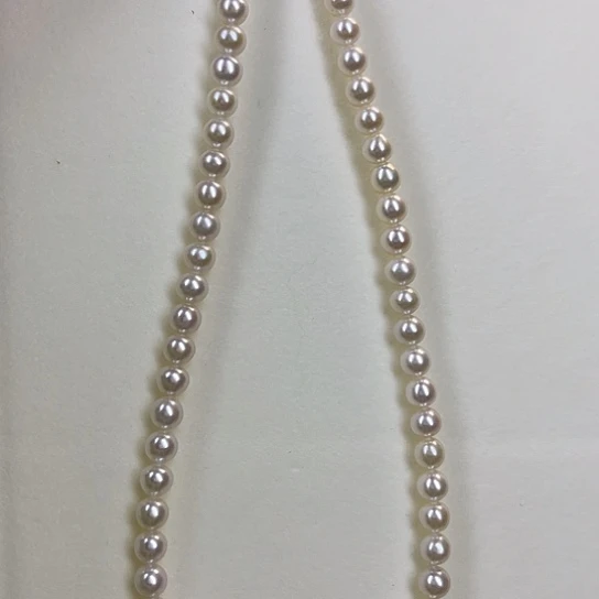 淡水珍珠颈饰银S925镶嵌