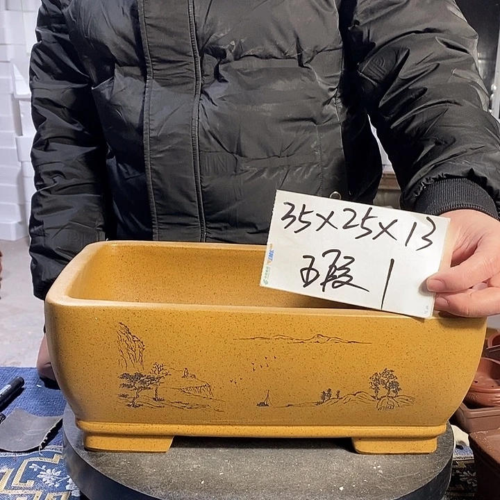 紫砂花盆紫砂紫砂