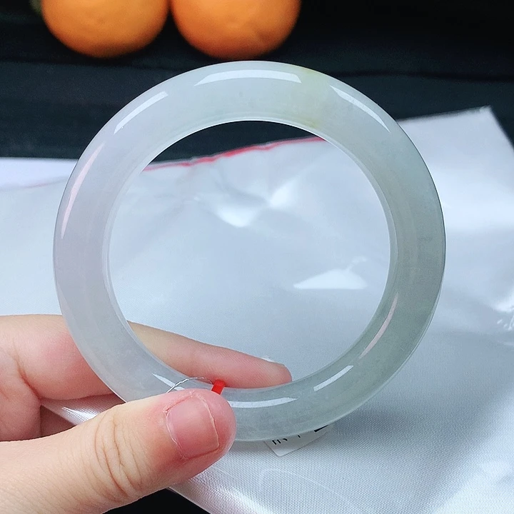 翡翠手镯未镶嵌55胖