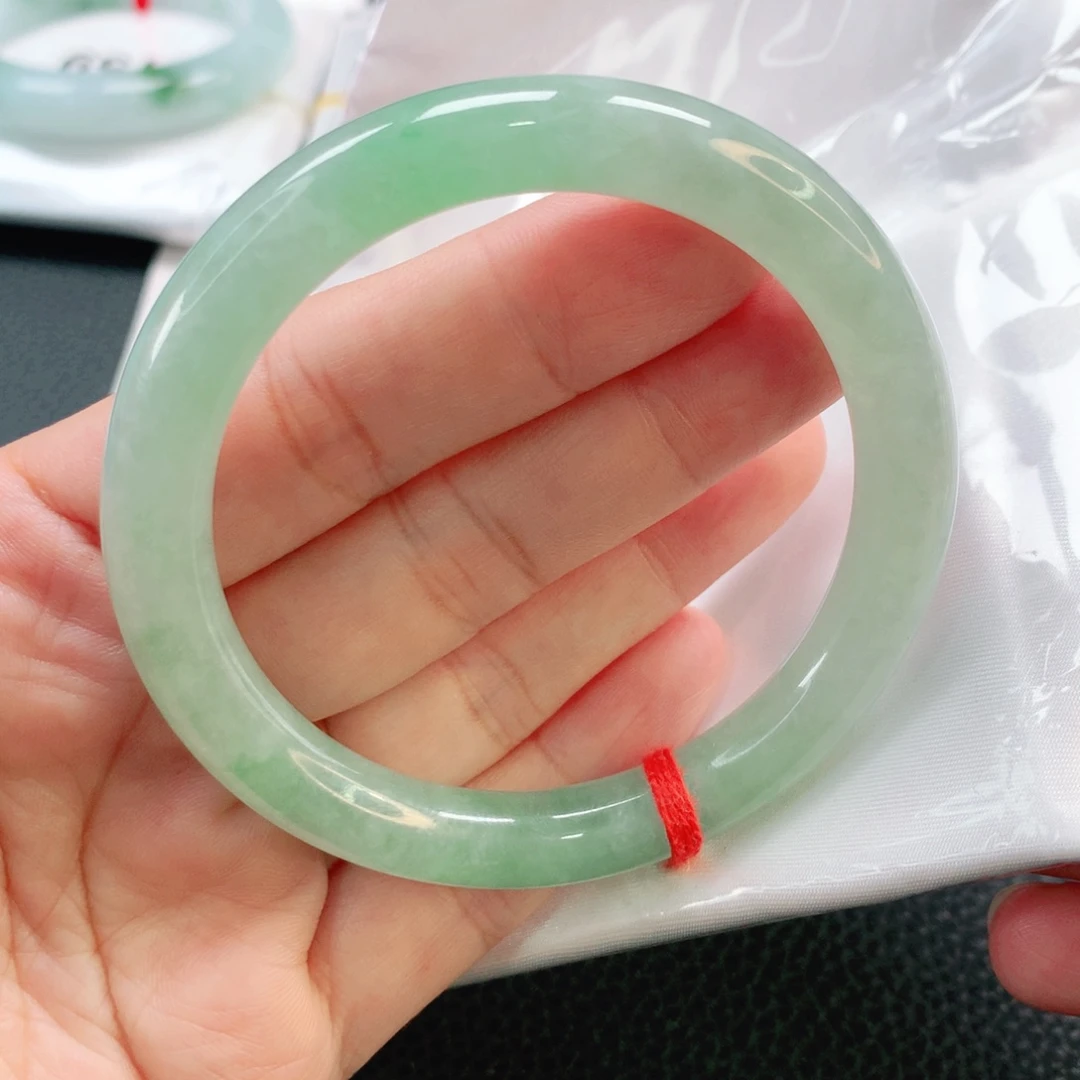 未镶嵌手镯翡翠57圆