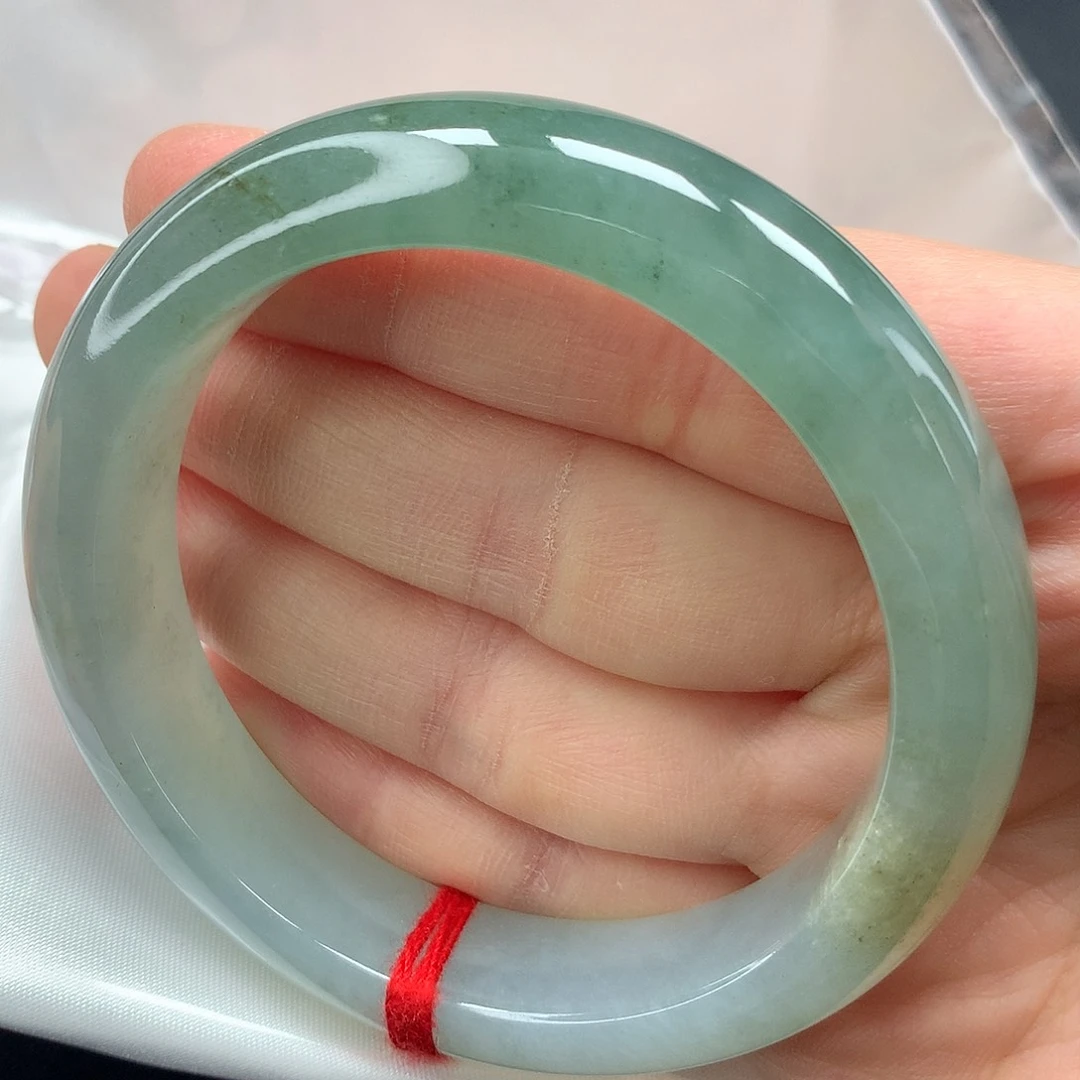 未镶嵌手镯翡翠，17号