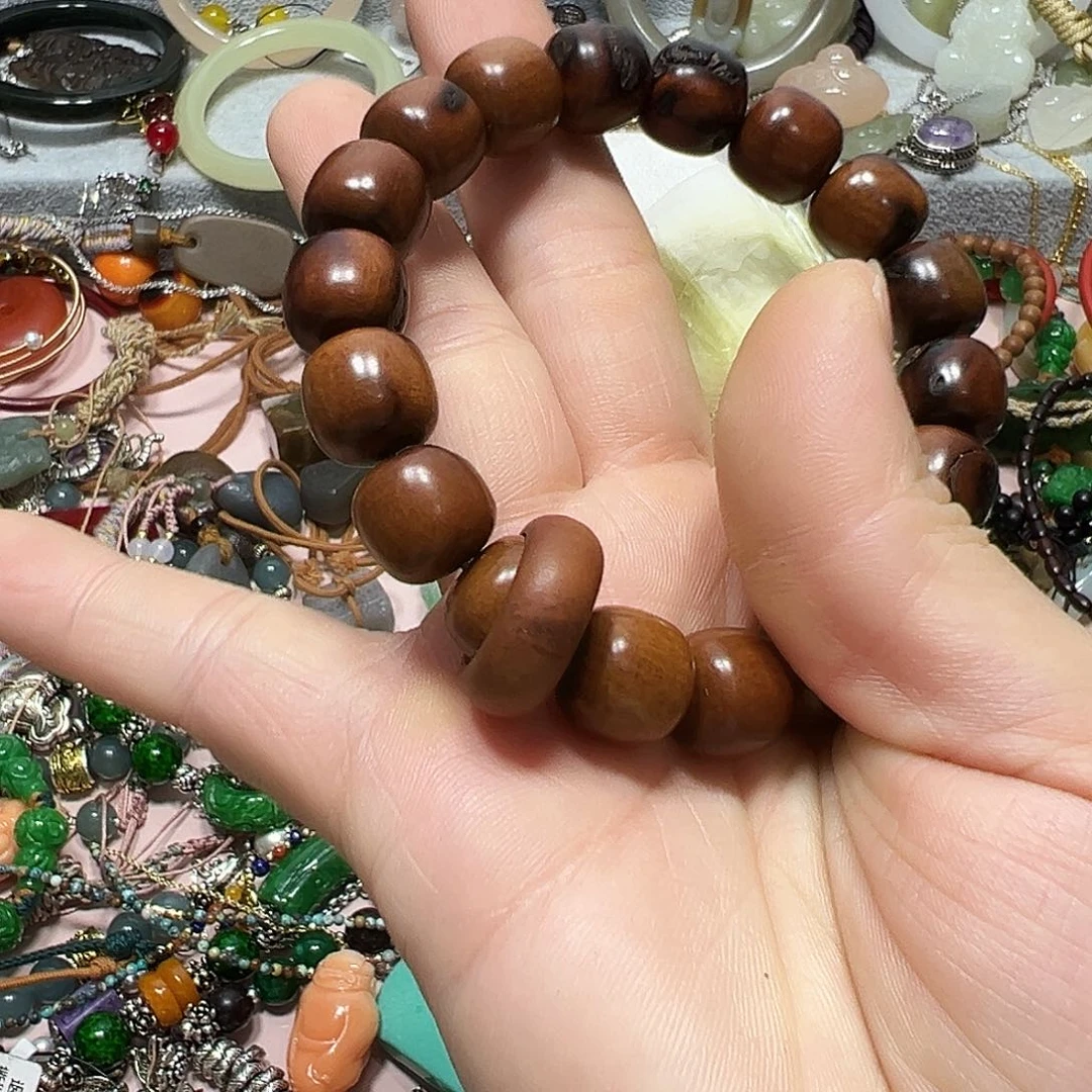 无事牌非洲檀香單圈手串砠劗手串砠劗手串