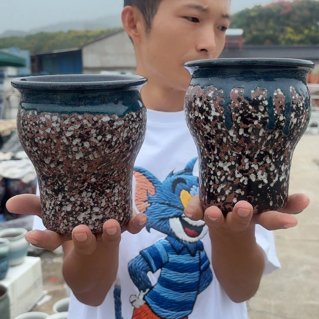 两个鎏金两个口径12*14