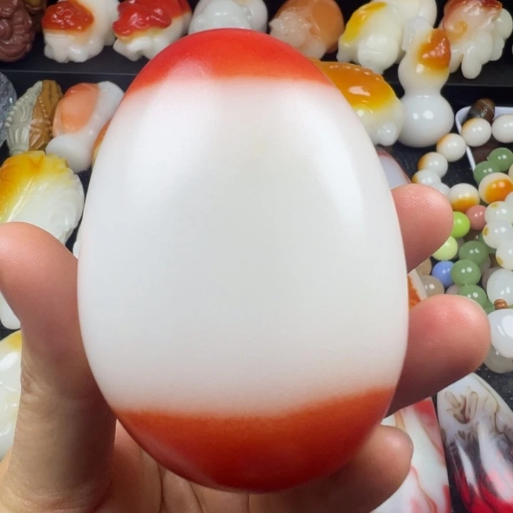 新疆戈壁五彩石金丝