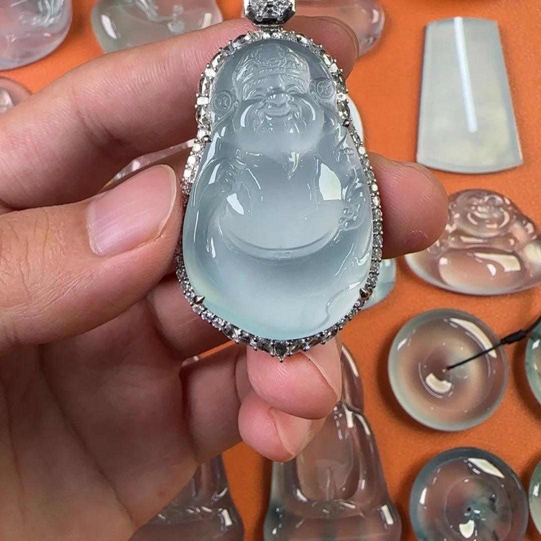 定制翡翠未镶嵌天然