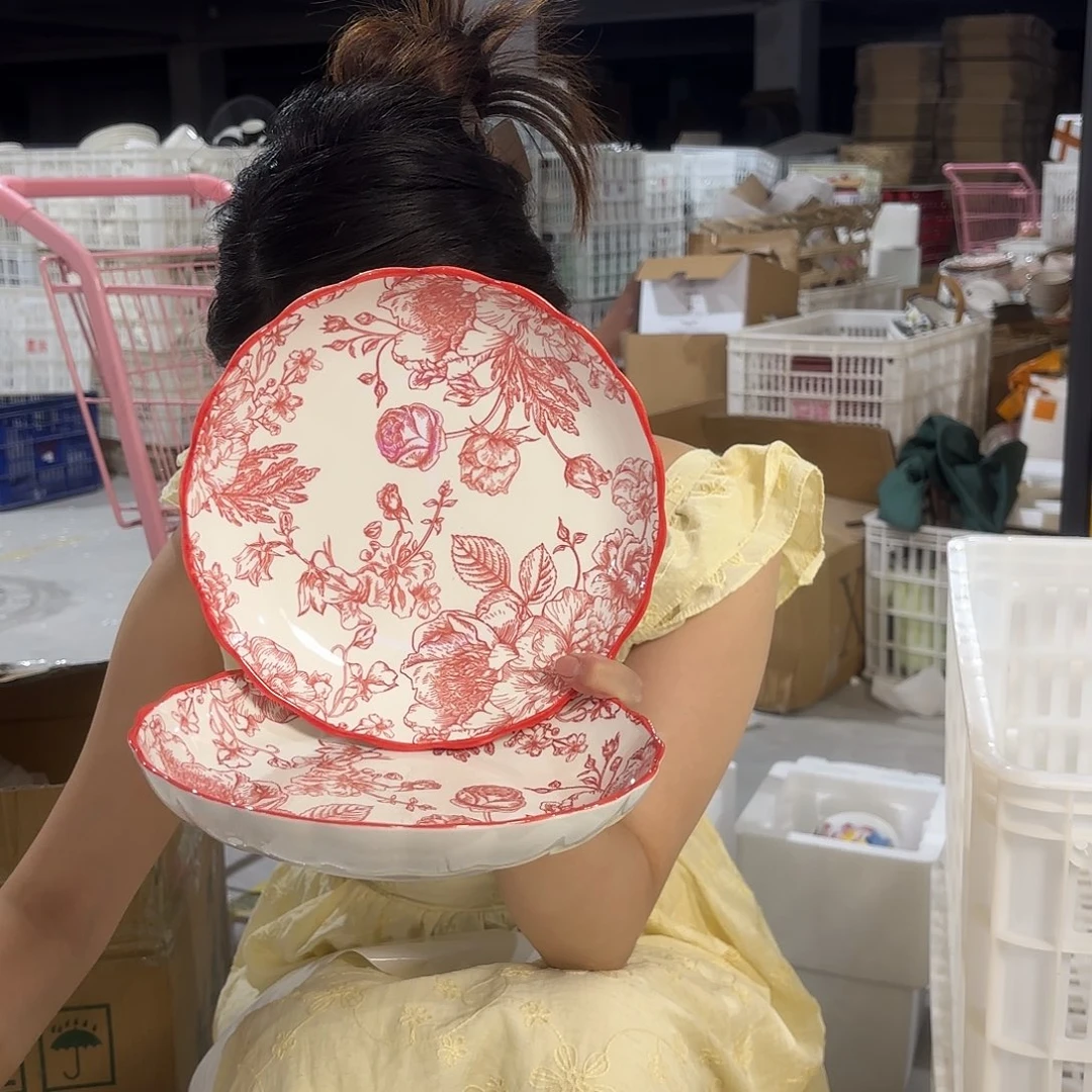 瓷微瑕陶瓷餐具釉下彩