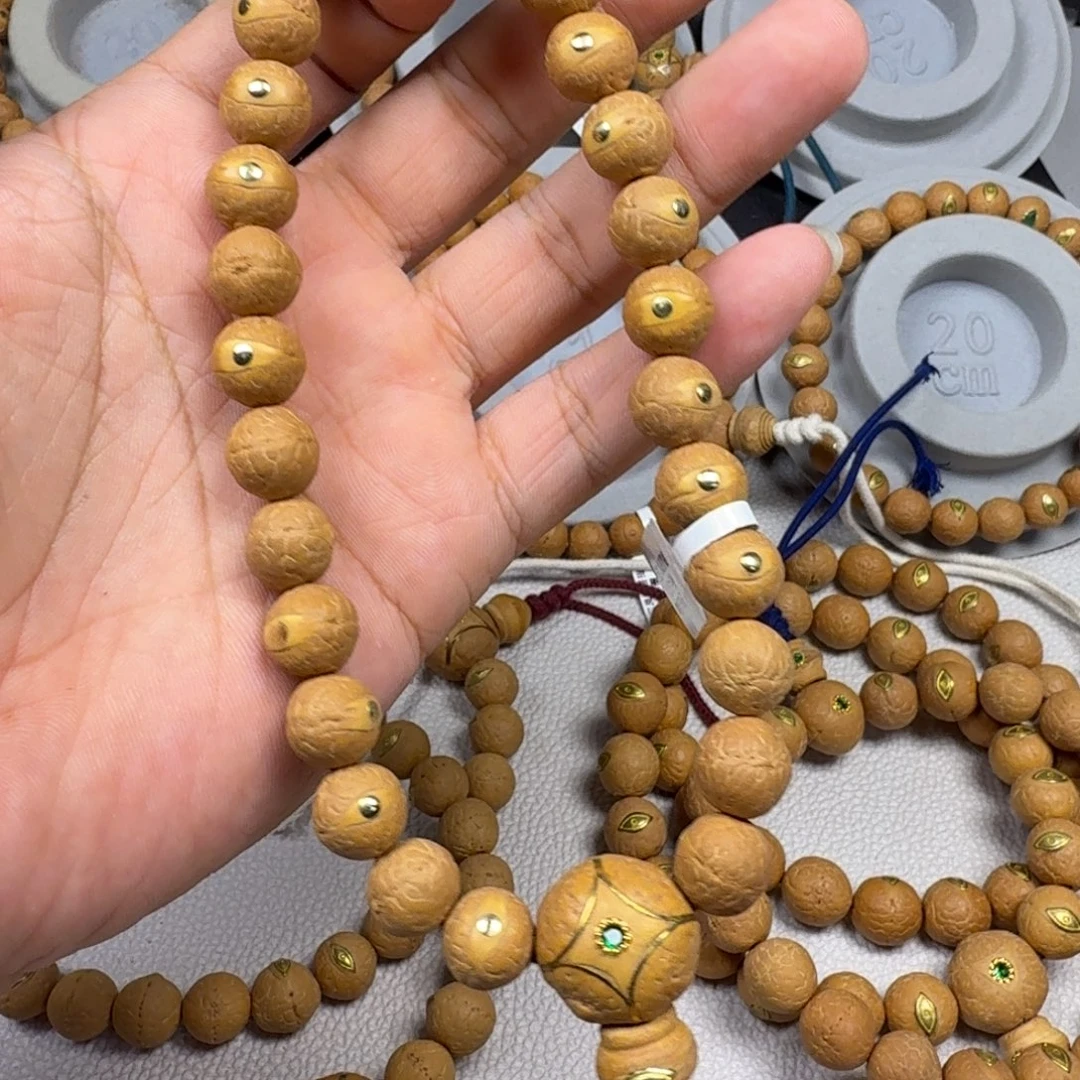 吊坠凤眼菩提11mm凤眼手持铜钉