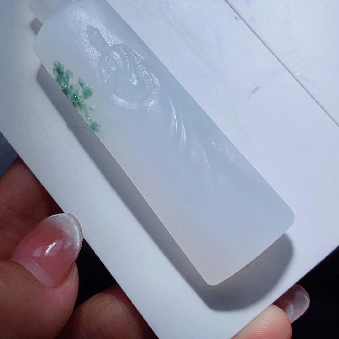 猫***叔未镶嵌定制翡翠翡翠