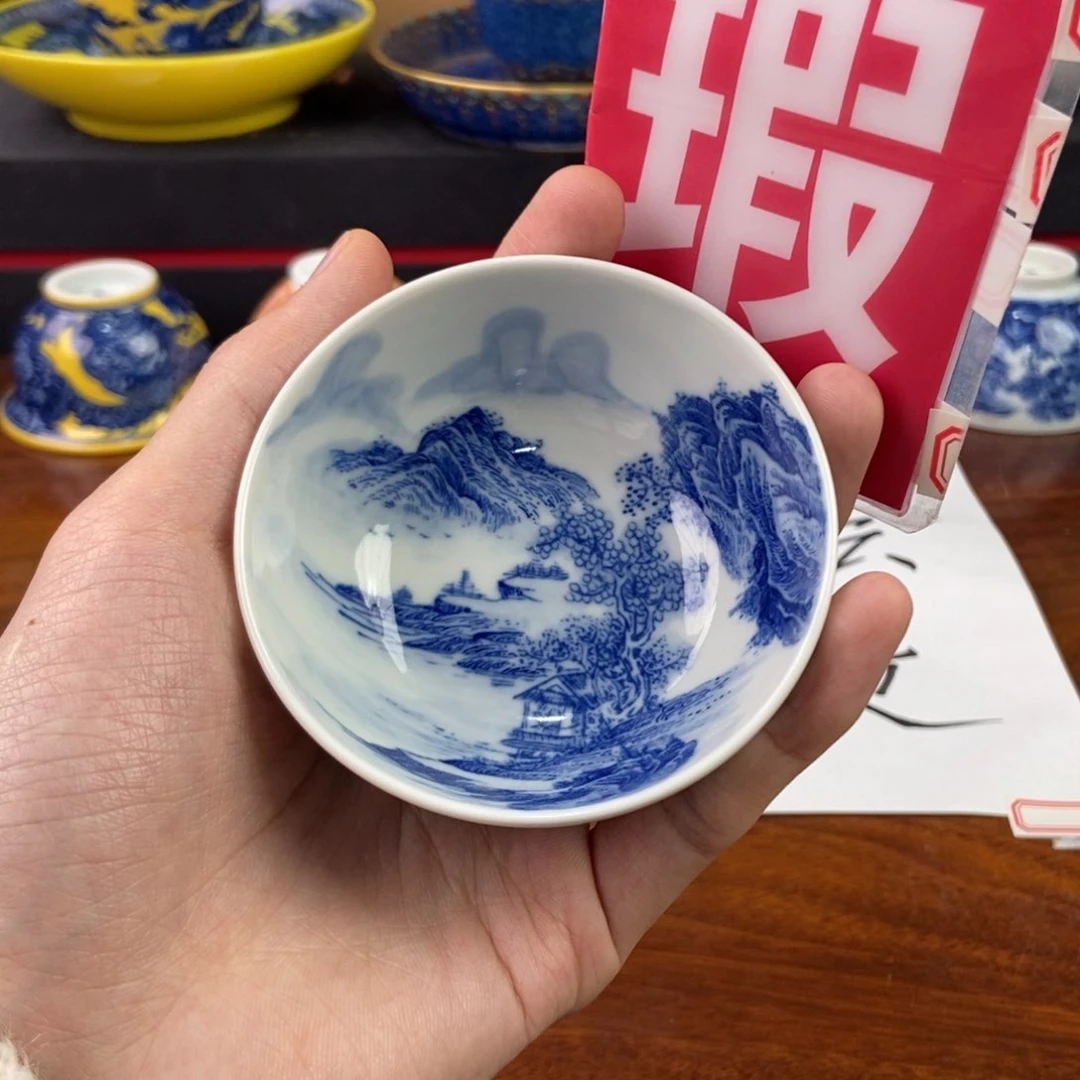 杯景德镇手绘陶瓷艺术