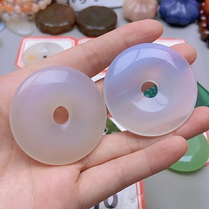 【闪购商品】未镶嵌玛瑙/玉髓珠宝半成品彬****g