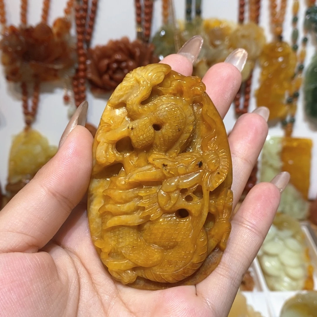 未镶嵌蛇纹石玉颈饰