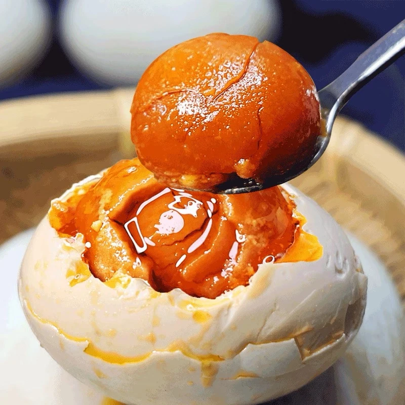 广西北海正宗烤海鸭蛋咸香适中不齁咸爆流油70克