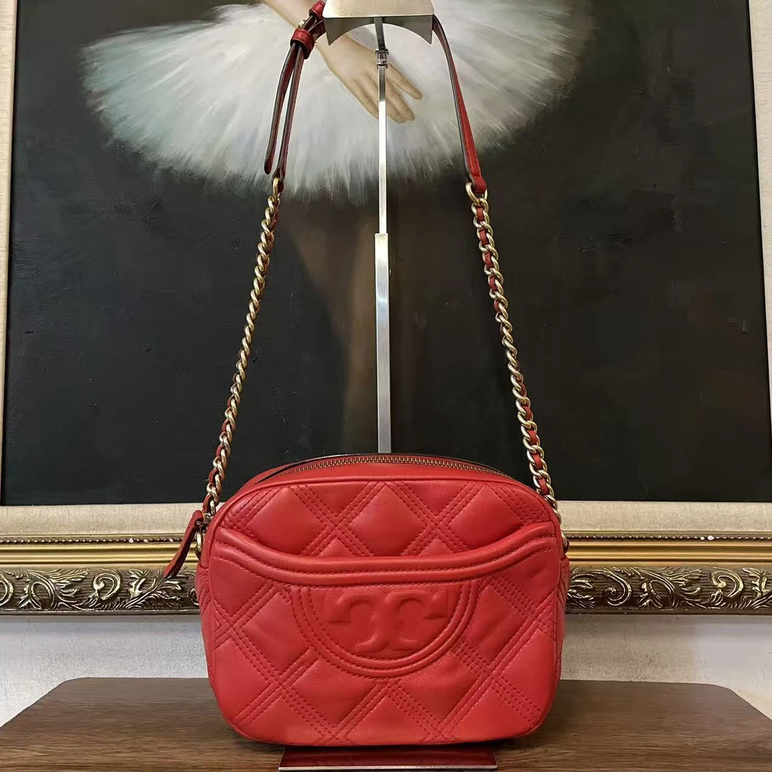 95新 TORY BURCH/汤丽柏琦 TB单肩包/007214/尺寸18*15