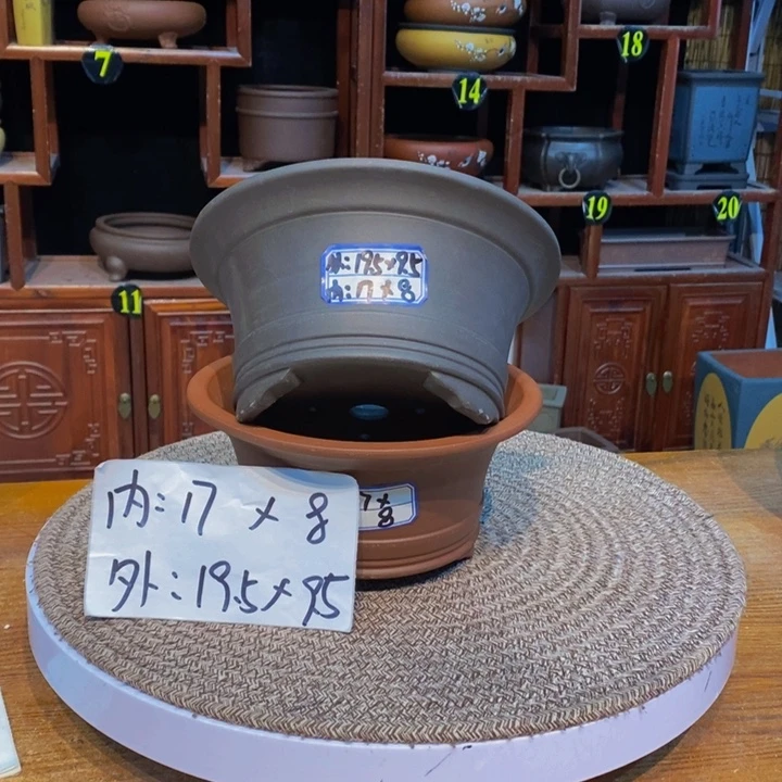 紫砂花盆紫砂艺术