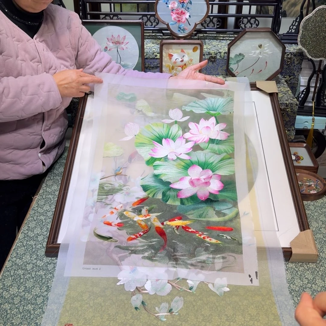 刺绣手工苏绣工艺