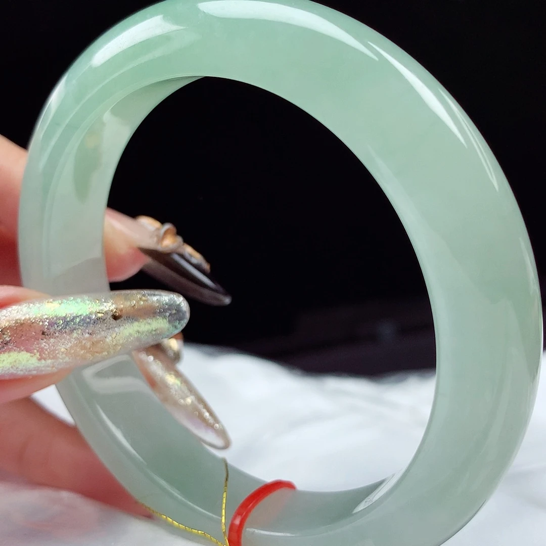 未镶嵌手镯翡翠57圈4065