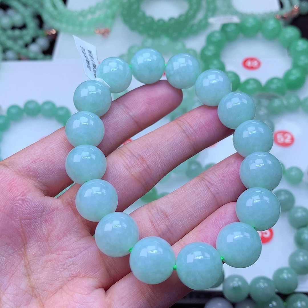 翡翠未镶嵌毛衣链
