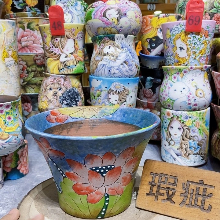 景德镇艺术手绘作品