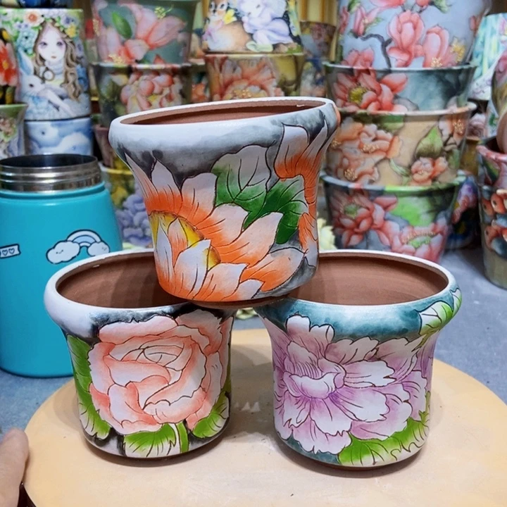 景德镇艺术手绘作品
