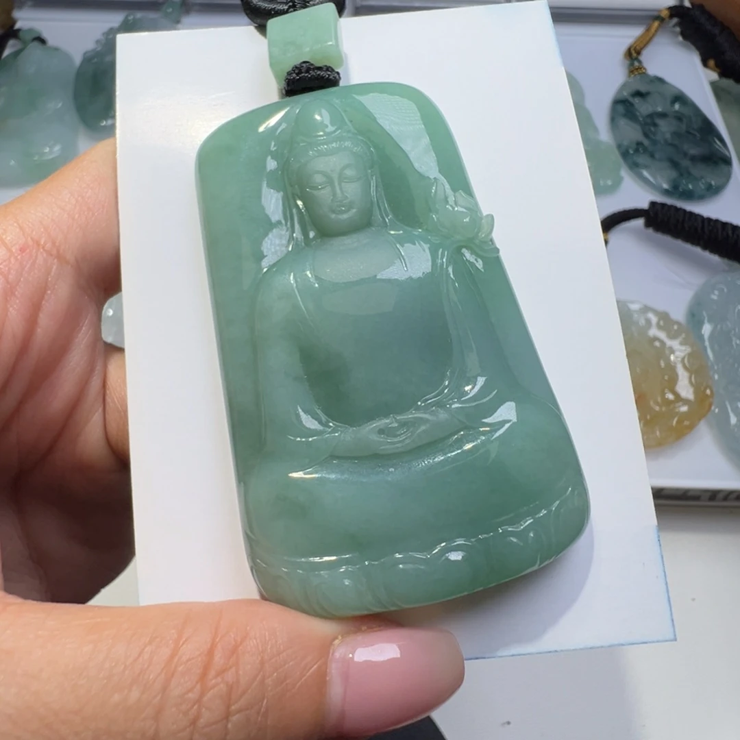 翡翠未镶嵌颈饰缅甸翡翠