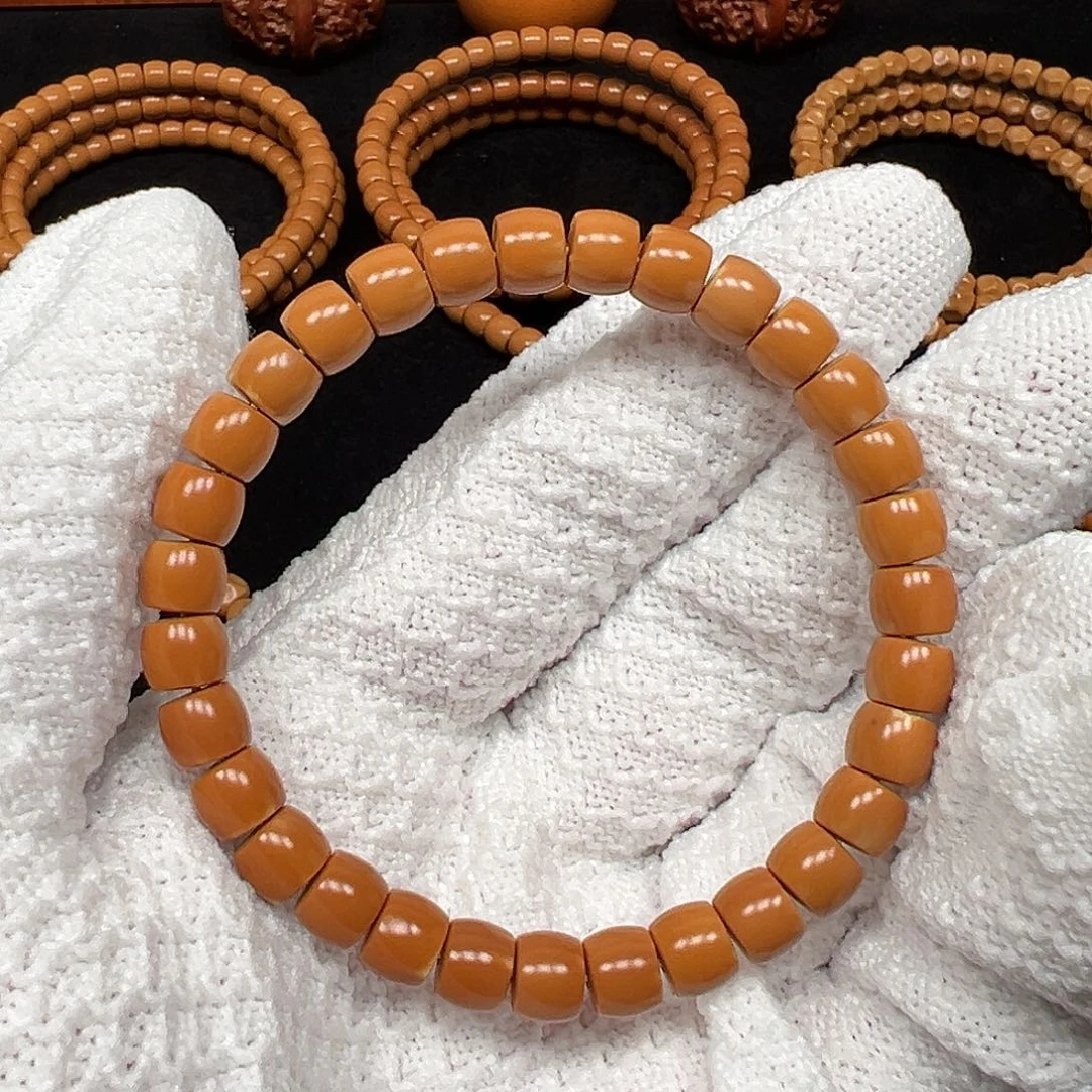 手串/手链橄榄核橄榄核尖老挝直切单圈7.5